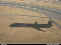 Photo by Kate | New York  plane, shadow, 